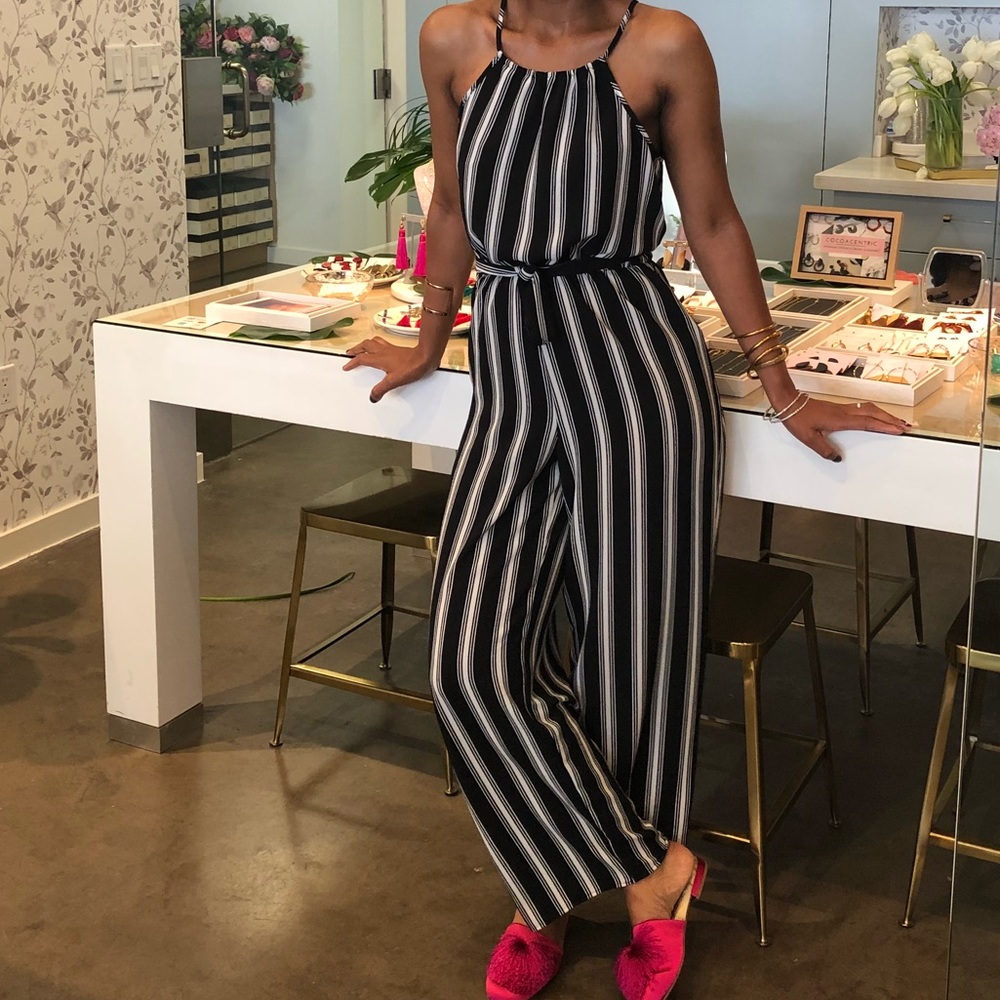 Summer Black & white stripe jumper